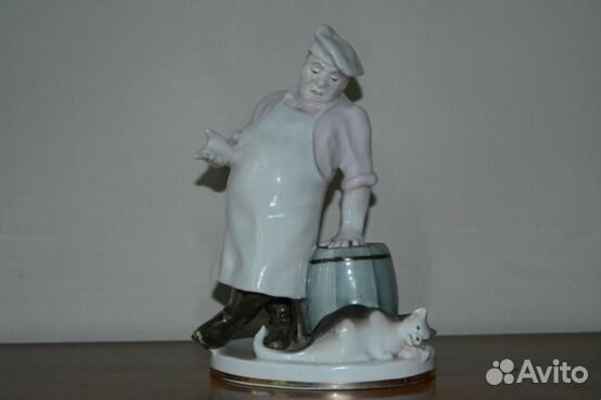 Статуэтка лфз Кот и повар