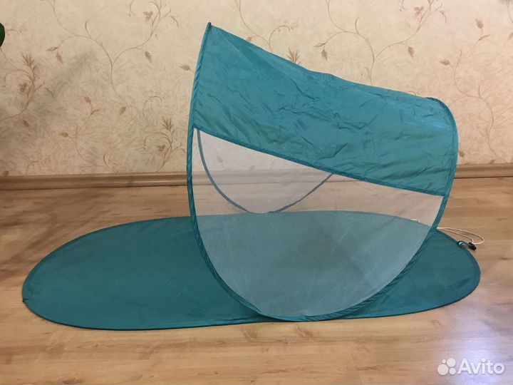 Тент пляжный лежак автоматический