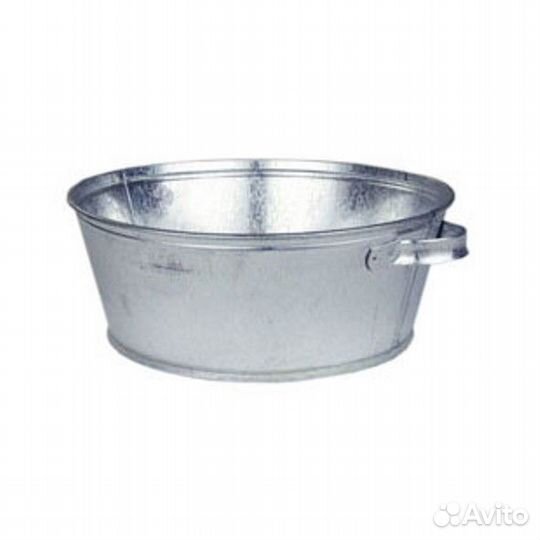 Таз оцинкованный