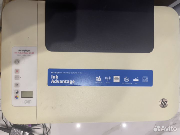 Принтер hp deskjet ink advantage 2545