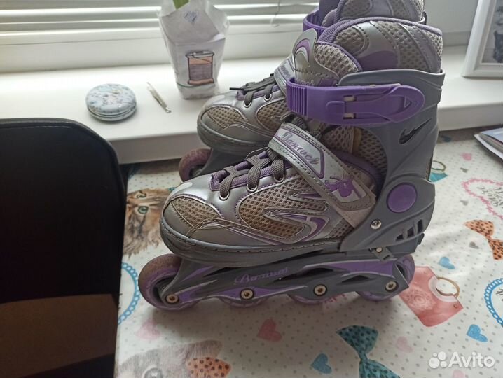 Роликовые коньки детские раздвижные