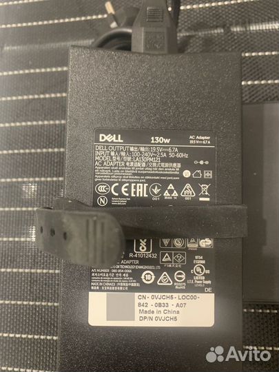 Док станция Dell K17A с блоком питания