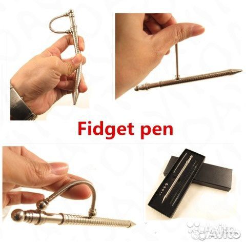 Ручка антистрес магнитная