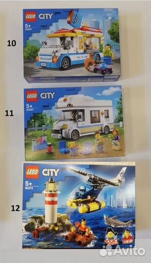 Лего оригинал. Lego City. Новые. от