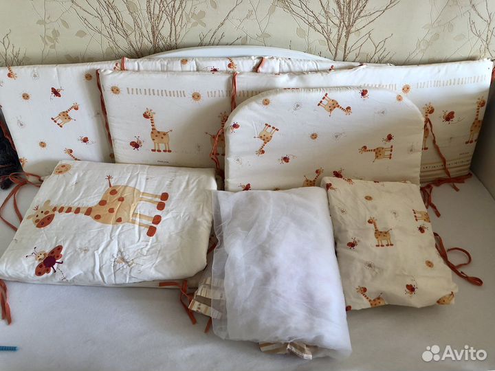 Комплект белья в детскую кроватку Perina Кроха 7