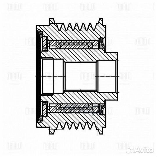 Ролик привод. ремня для а/м Audi A4 (15) 1.8i