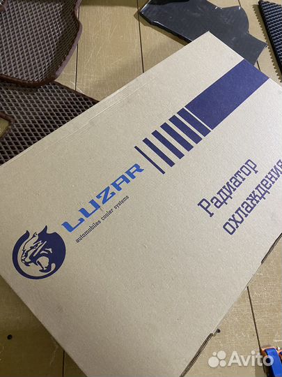 Радиатор охлаждения Luzar. Solaris/Rio MT