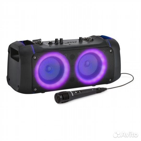 Портативная колонка idol 24 Ватт с микрофоном
