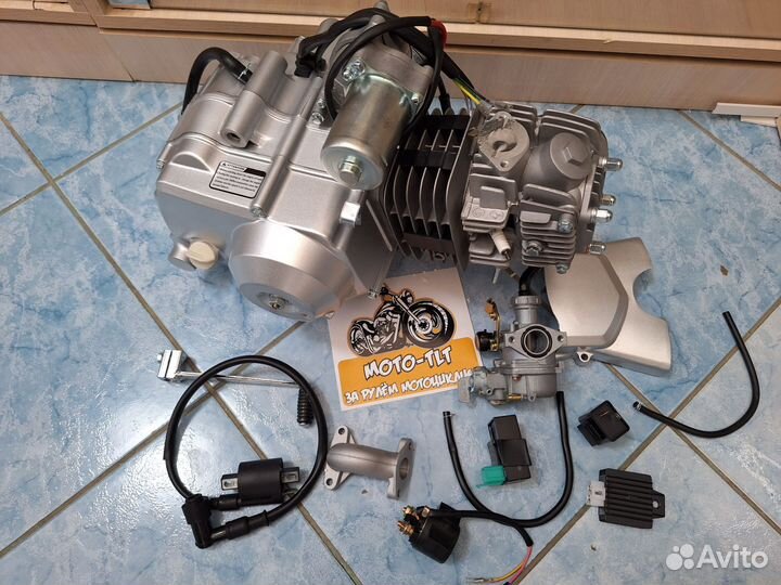 Двигатель 152fmi 3+1 полуавтомат, электростартер