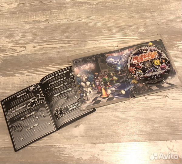 ModNation Racers диск (ps3)