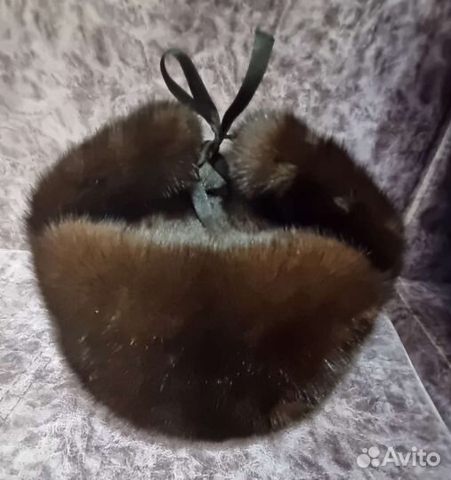 Шапка норковая мужская