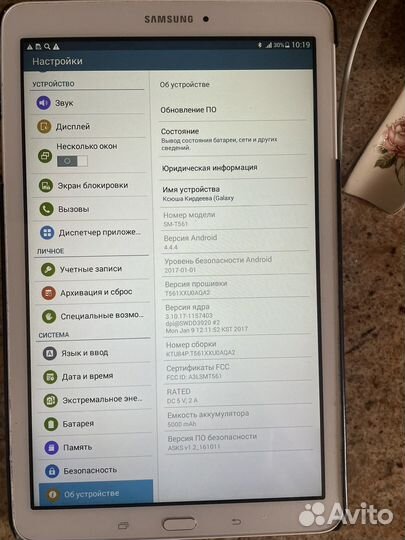Планшет samsung на запчасти