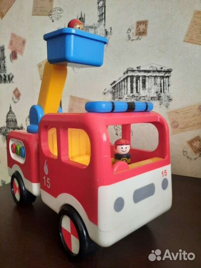 Пожарная машина happyland