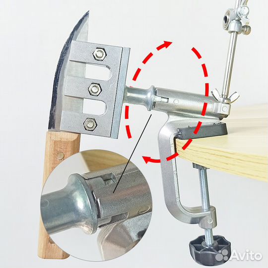 Точилка для ножей Rehoo с поворотным механизмом