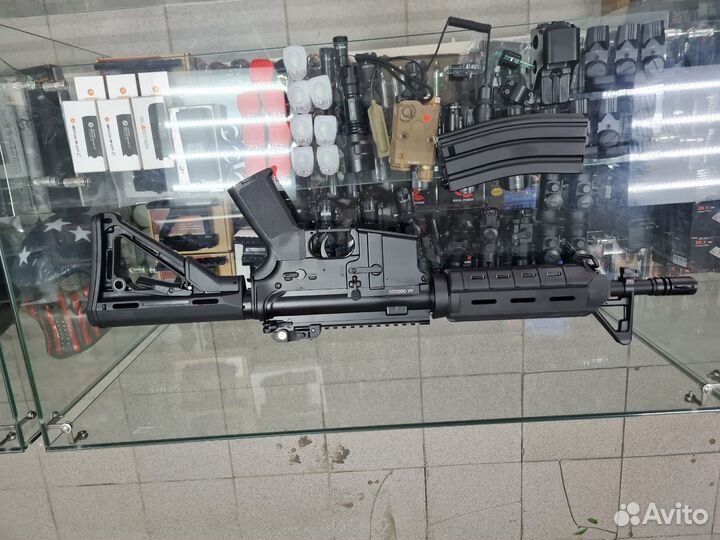 Страйкбольный автомат (A&K) M4 MOE S (Black)