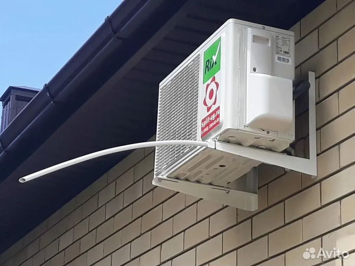 Установка закладка трассы для кондиционеров