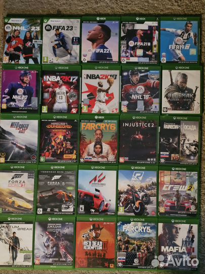 Диски Xbox one,one s,one x