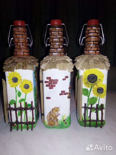 Оформление бутылок