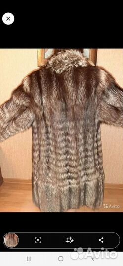 Шуба из чернобурки 42 44