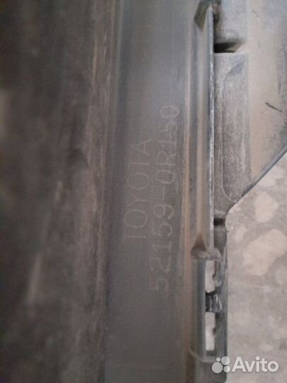 Бампер задний Toyota Rav4 CA40 Рестайл