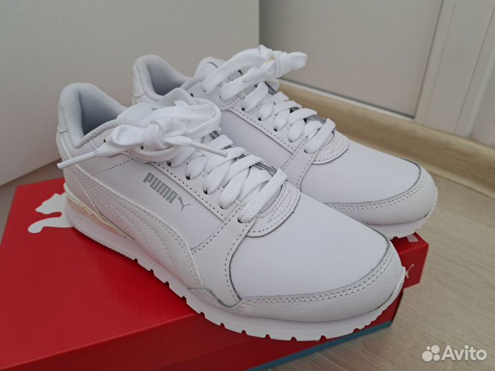 Кроссовки белые puma женские