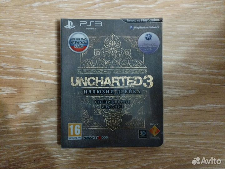 Игра PS3 Uncharted 3 коллекционное издание