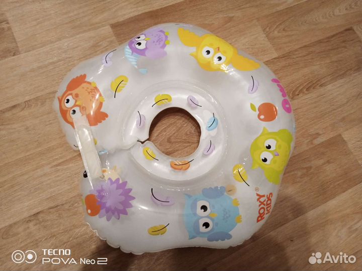 Круг для купания новорожденных на шею