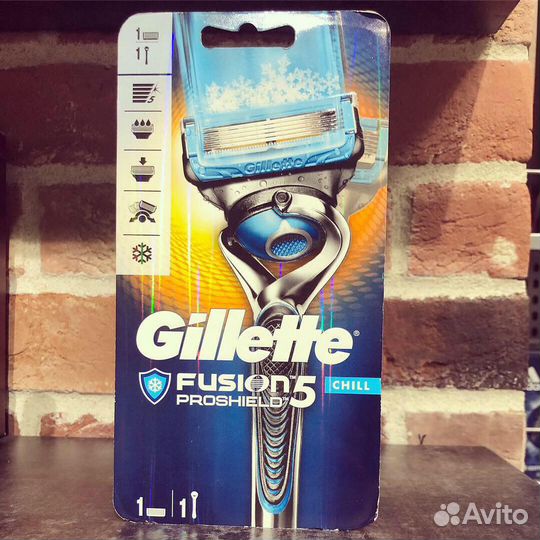 Gillette лезвия из Германии