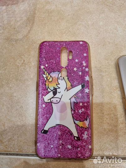 Сменный силиконовый чехол oppo A9 2020