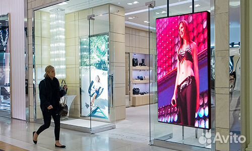 Бегущая строка Р10USB 293Х53 см красного свечения