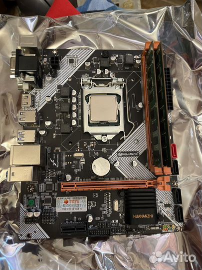 Материнская плата с процессором i5