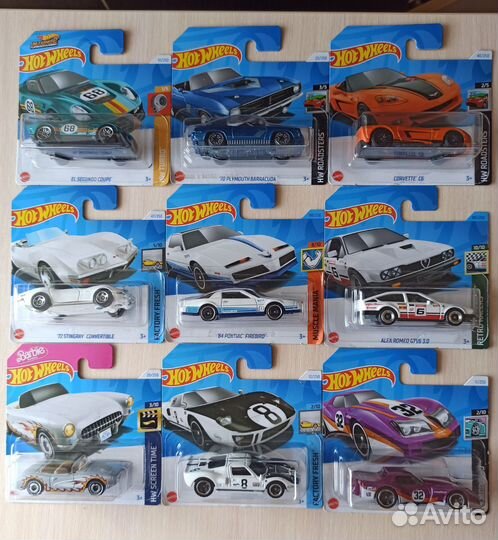 Hot wheels машинки