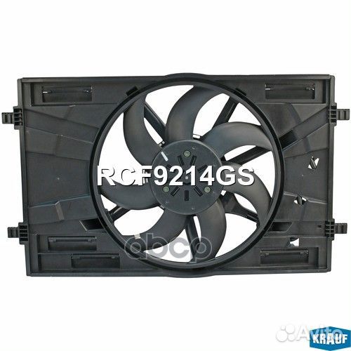 Вентилятор охлаждения с кожухом