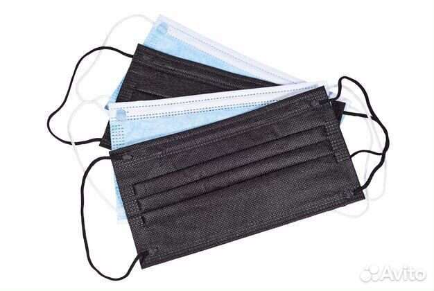 Маски медицинские одноразовые