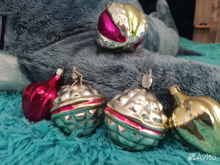 Елочные игрушки СССР одним лотом