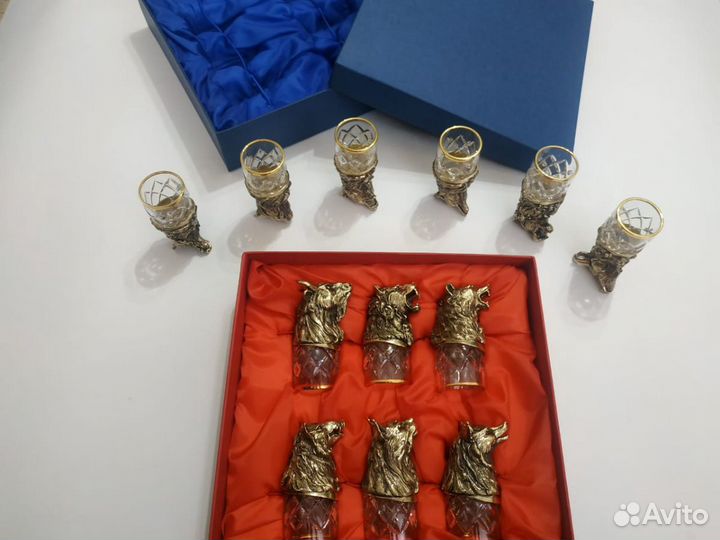 Рюмки Звери