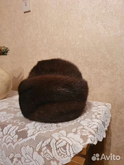 Шапка норковая женская р. 58