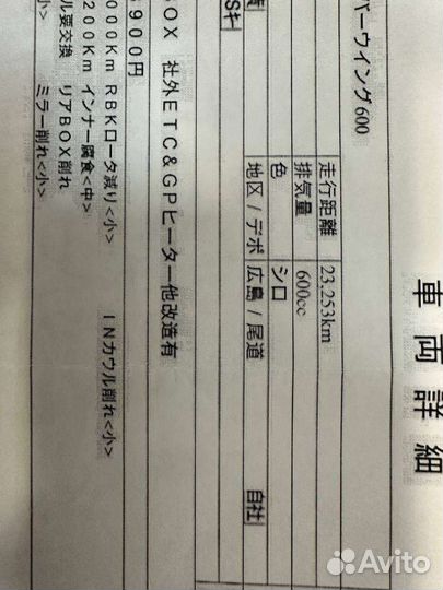 Макси-скутер Honda silver wing 600