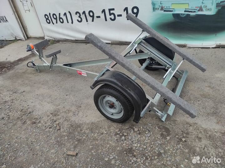 Самосвальный прицеп Тавиалс для лодки пвх