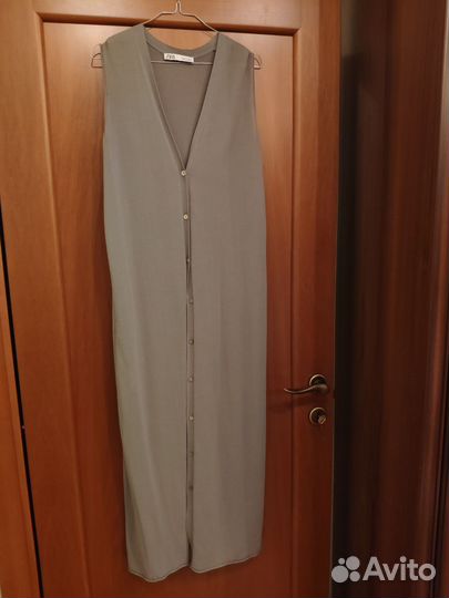 Длинный жилет/платье Zara