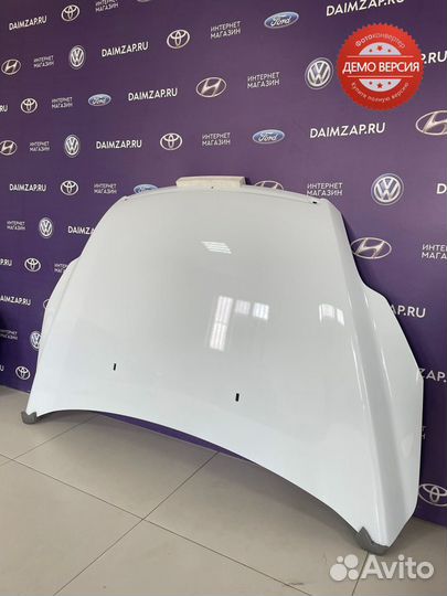 Капот Ford focus 2 (08-11) рестайлинг цвет белый