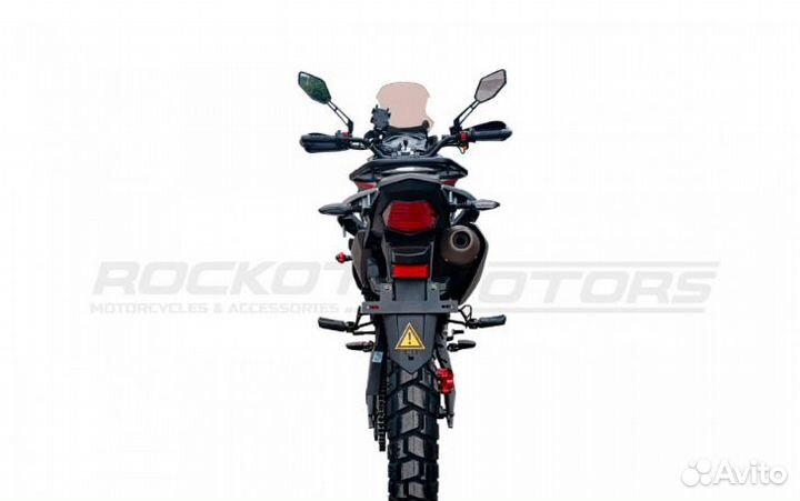 Мотоцикл турэндуро rockot dakar 250(серый/красный)
