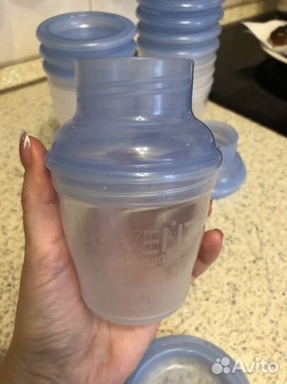 Контейнеры для хранения грудного молока Avent