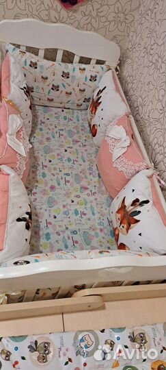 Подушки для детской кроватки