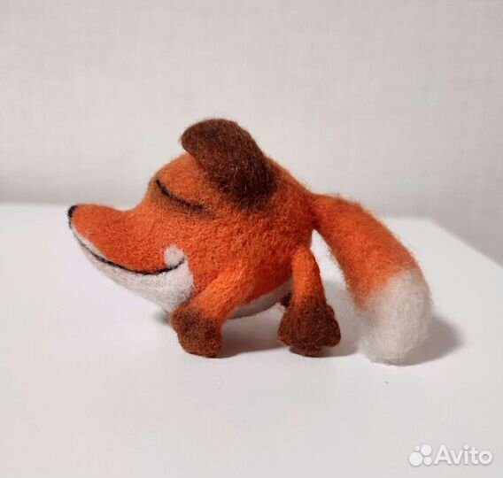 Валяная игрушка Лиса