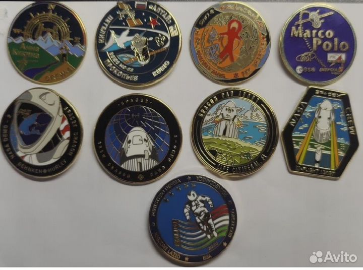 Значки космос