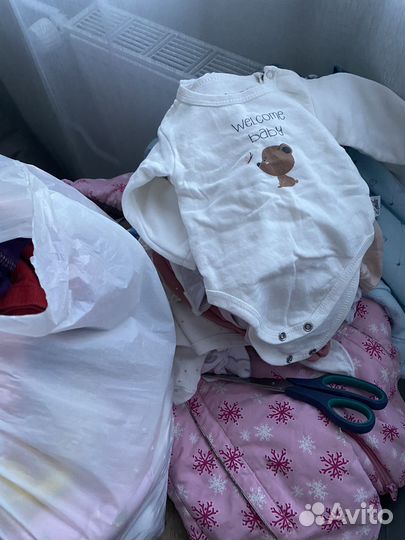 Детские вещи пакетом от 0 для девочки
