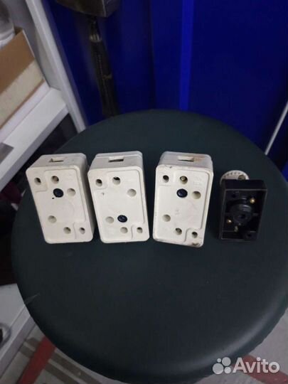 Ретро выключатель, пробки