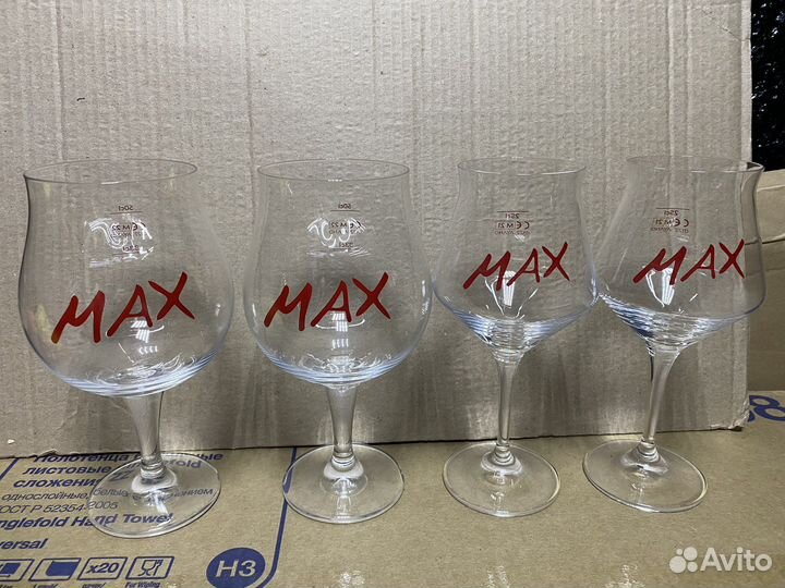 Бокалы MAX 05 и 025