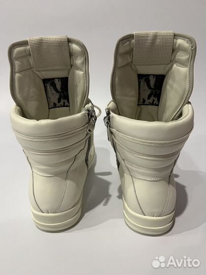 Rick Owens Geobasket Milk/Milk New